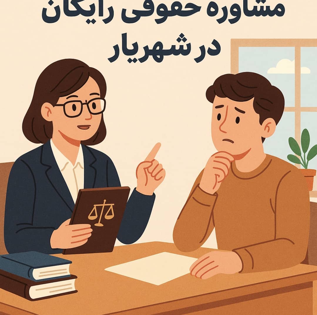 مشاوره حقوقی رایگان در شهریار
