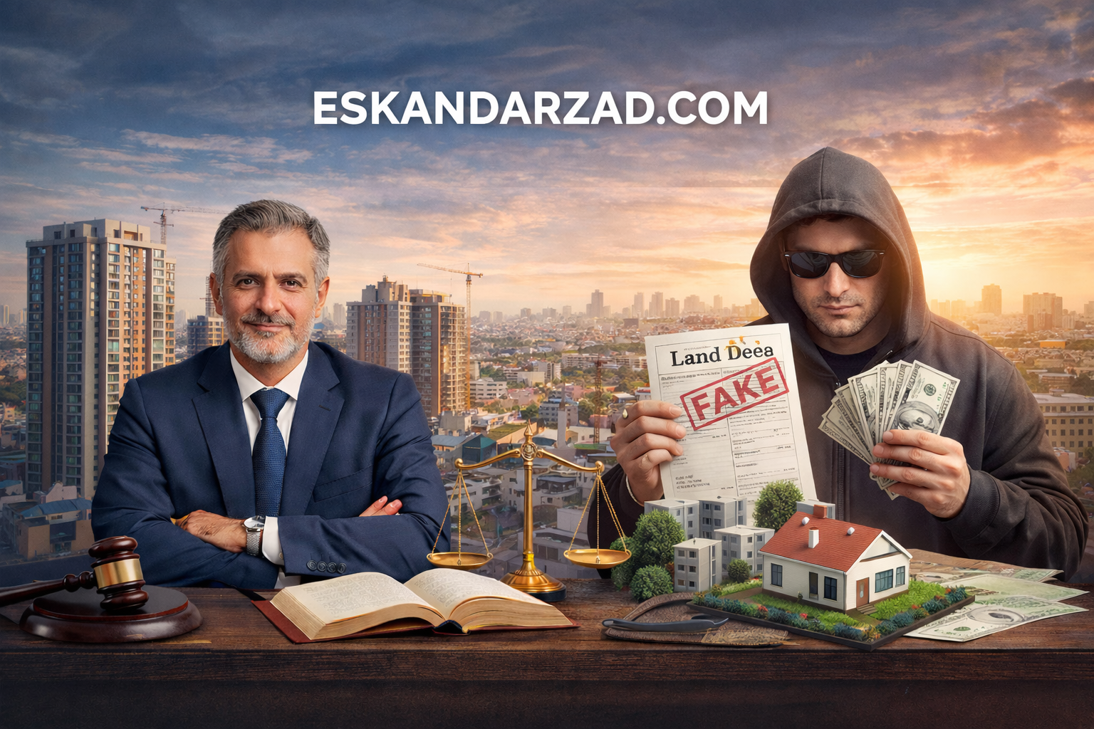 وکیل کلاهبرداری ملکی